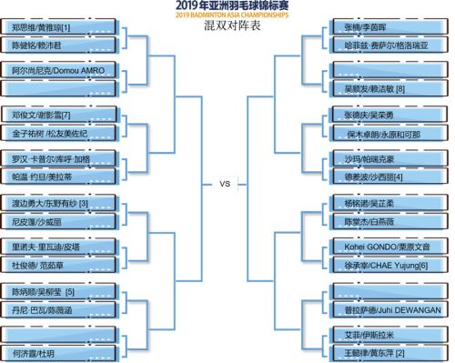 2019亞錦賽抽簽對陣揭曉！ 林丹石宇奇或遇勁敵  陳雨菲奪冠有望(圖6)